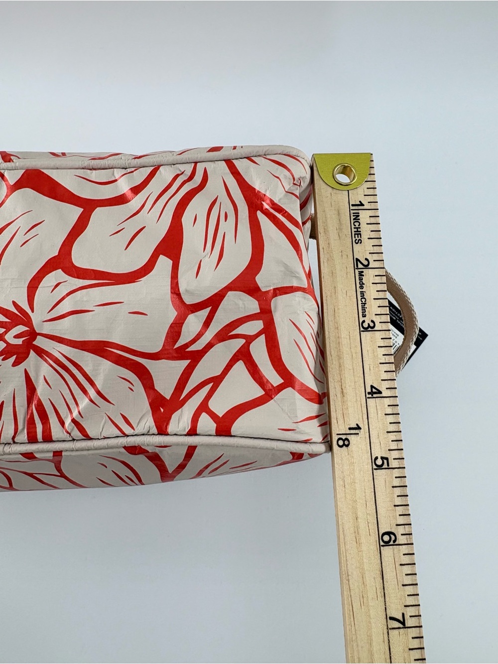 Aloha Collection Splash Proof Dopp Kit Backyard Cabin Crew Red Tan Travel Bags - Picture 7 of 15